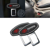 Toyota Seat Belt Clip Black Logo Safety & Comfort Car Accessory